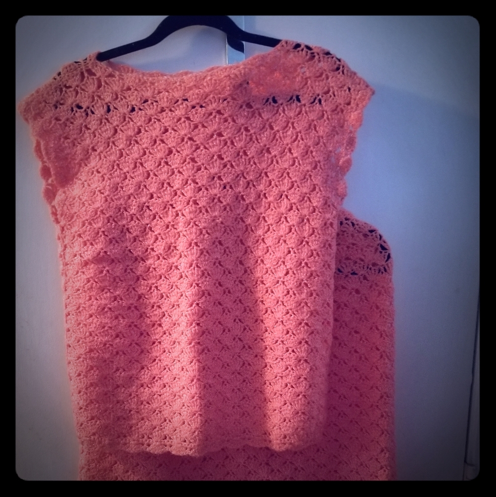 Handmade top and skirt